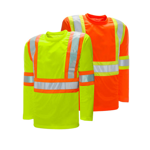 PIO - Long Sleeve Traffic T-Shirt – Polyester