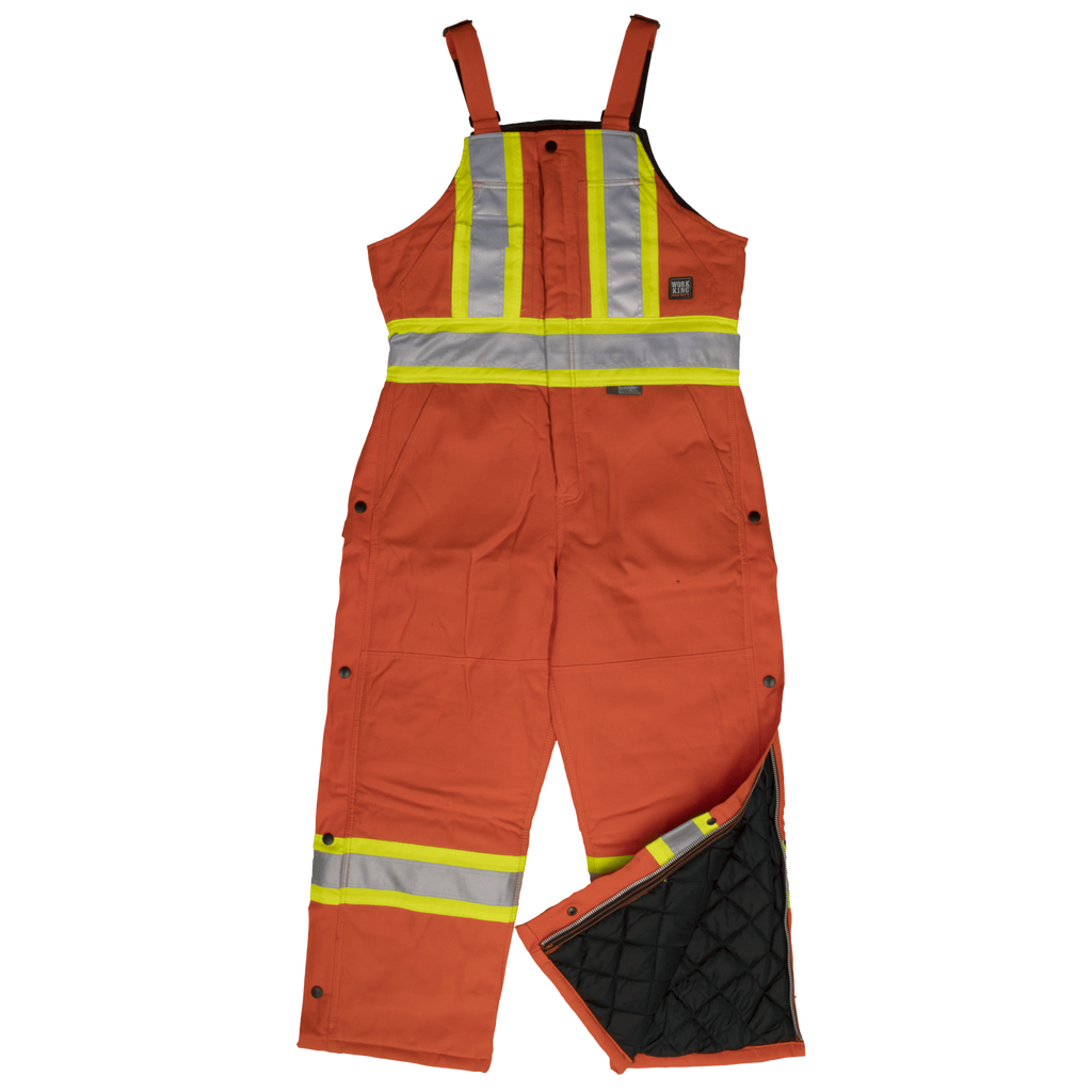TOUGH DUCK - INSULATED SAFETY OVERALLS – Famous Joe's Workwear